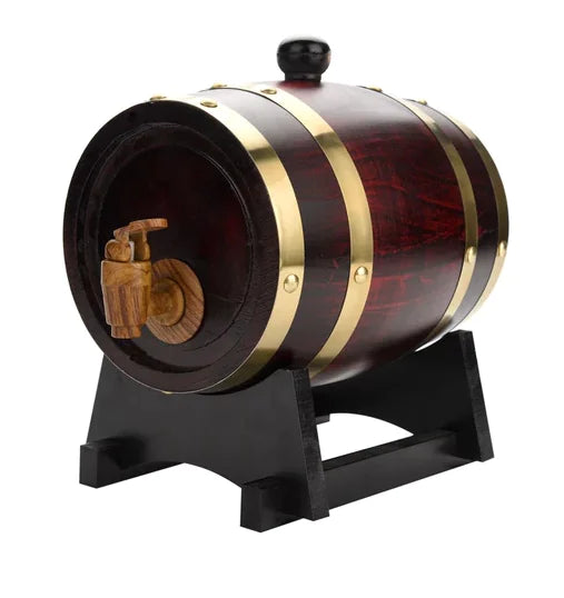Oak Casks for Aging Wine and Spirits