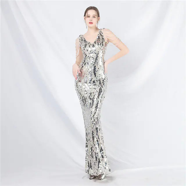 Elegant Women's Long Evening Dresses for Special Occasions