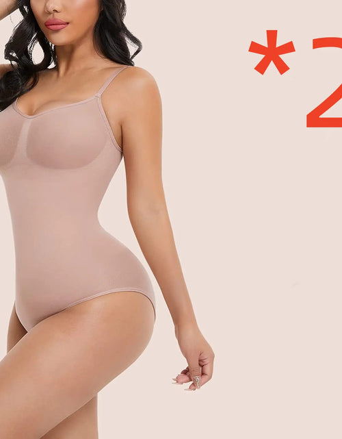 Load image into Gallery viewer, Plus Size Women's Stretch Shapewear Bodysuit
