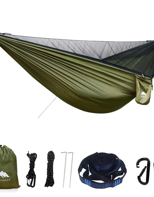 Load image into Gallery viewer, Homithley Camping Hammock - Portable Hammock with Mosquito Net Lightweight Backpacking Hammocks Swing Camping Accessories for Indoor Outdoor Beach Backyard Patio Travel Hiking

