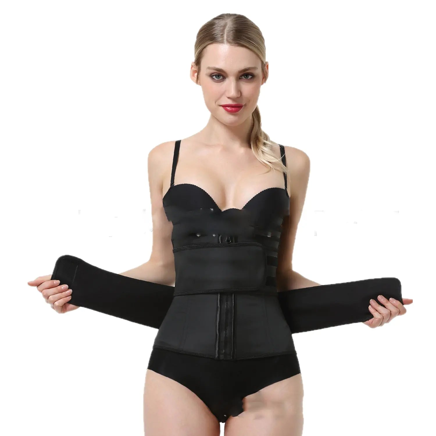 Ceinture amincissante en latex pour femme