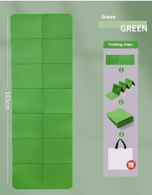 Cargar imagen en el visor de la galería, Esterilla de yoga y tatami plegable

