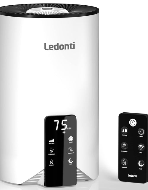 Load image into Gallery viewer, WiFi Control Humidifiers for Bedroom   Dual Mist (Cool &amp; Warm) ! Humidifier 4L
