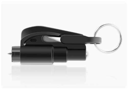 Load image into Gallery viewer, Mini Car Window Breaker Keychain
