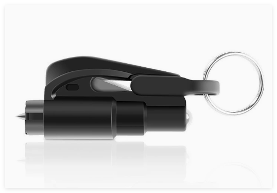 Mini Car Window Breaker Keychain