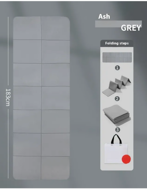Cargar imagen en el visor de la galería, Esterilla de yoga y tatami plegable
