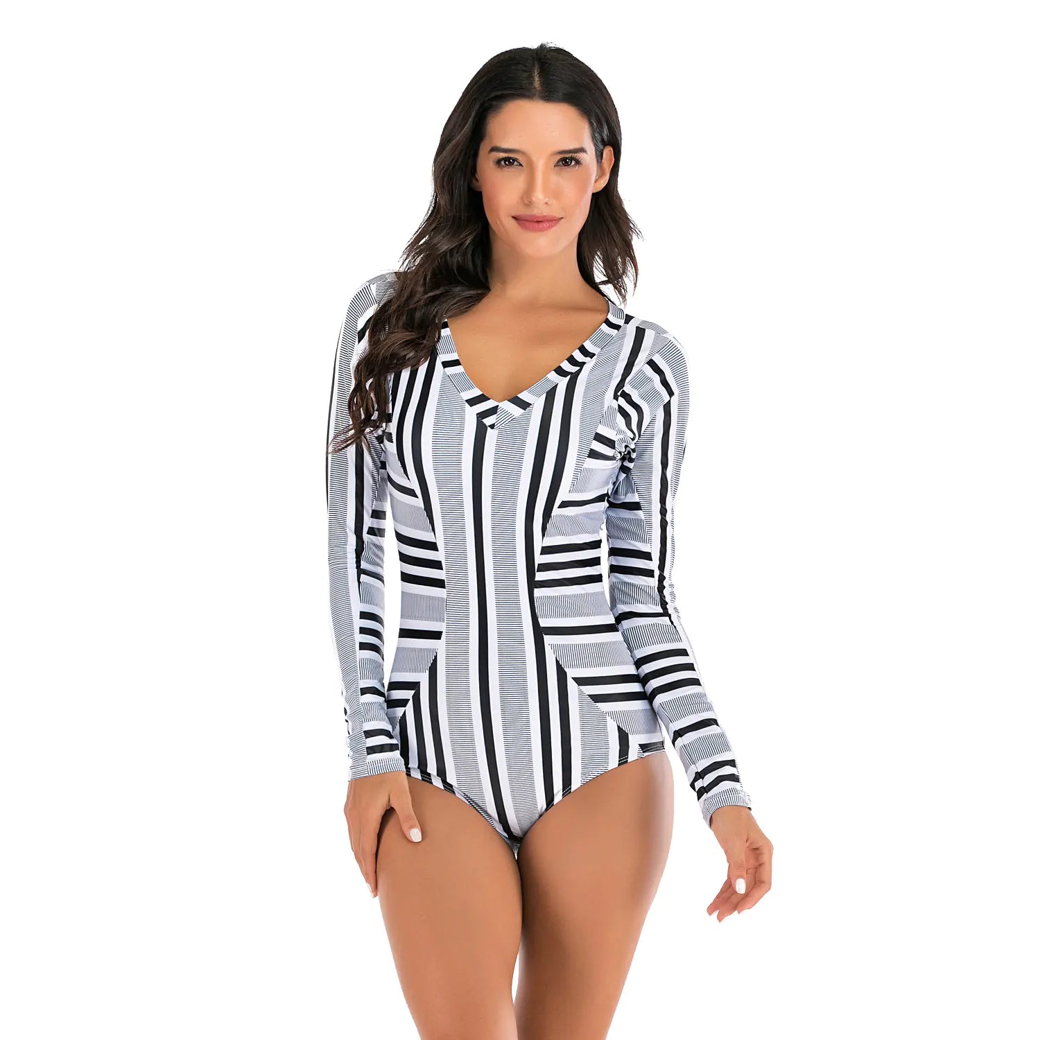 Long Sleeve Surf Suit, Women's Sunscreen Swimwear