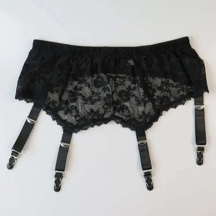 F4 Claw Non-Slip Fastener Garter Belt Stockings