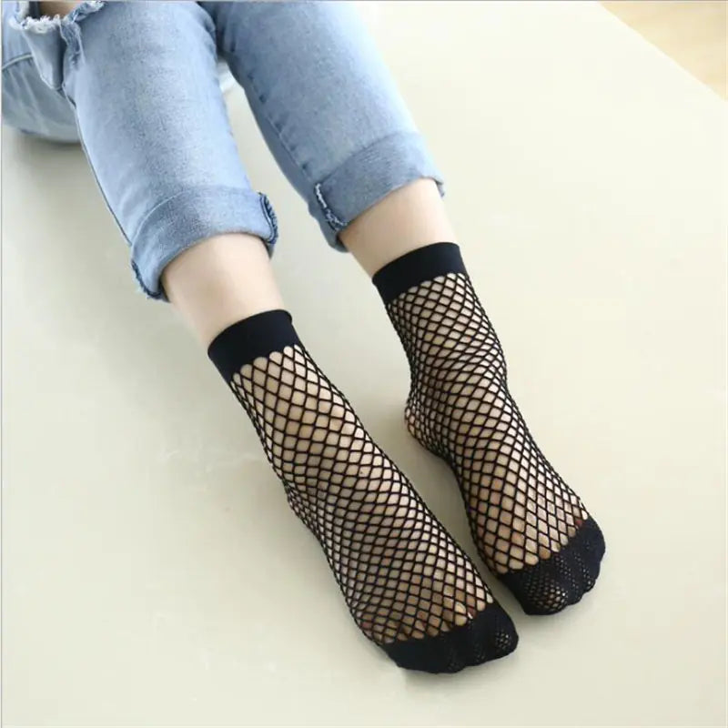 Bas résille et collants résille