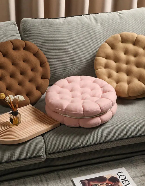 Load image into Gallery viewer, Simulation Biscuit Cushion for Home Decor
