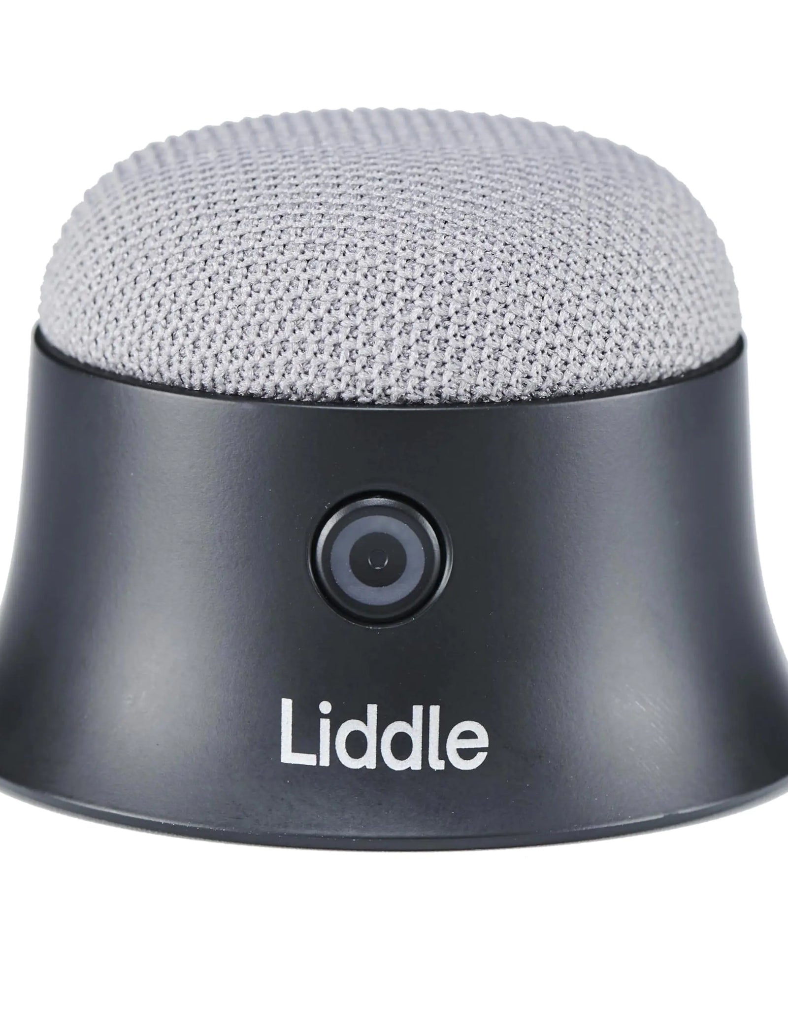 Altavoz Bluetooth portátil magnético Liddle Speaker Pro con micrófono para llamadas y música - Audio inalámbrico de 5 W, batería de 8 horas, resistente al agua - Acoplamiento versátil para teléfono, coche, nevera (Negro)