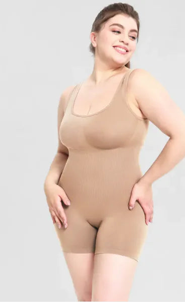 Women's Solid Color Integrated Sports Shapewear