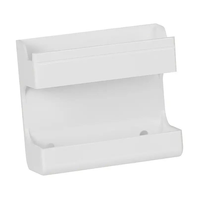 Soporte de teléfono para pared, caja organizadora autoadhesiva