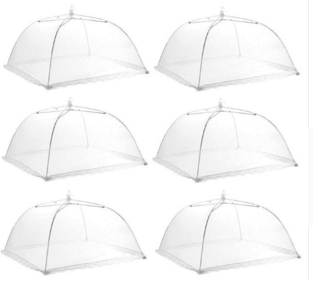 Charger l'image dans la visionneuse de galerie, Cloche alimentaire pliable en maille
