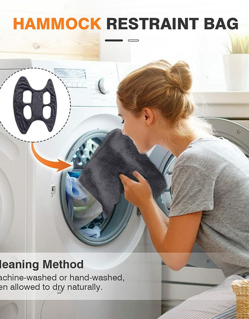 Load image into Gallery viewer, Portable Pet Dog Cat Grooming Hanging Hammock Harness Breathable Groom Helper US
