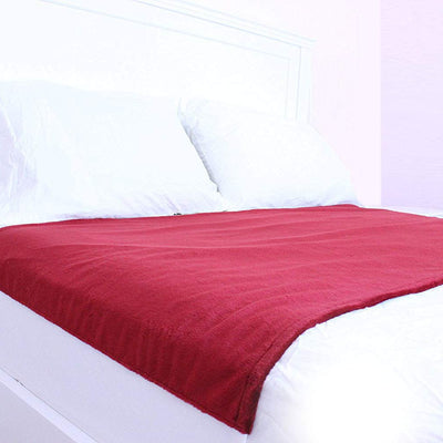 Cycleliners - Waterproof Leakproof and Reusable Period Bed Sheets Protector (Full/Queen Burgundy)