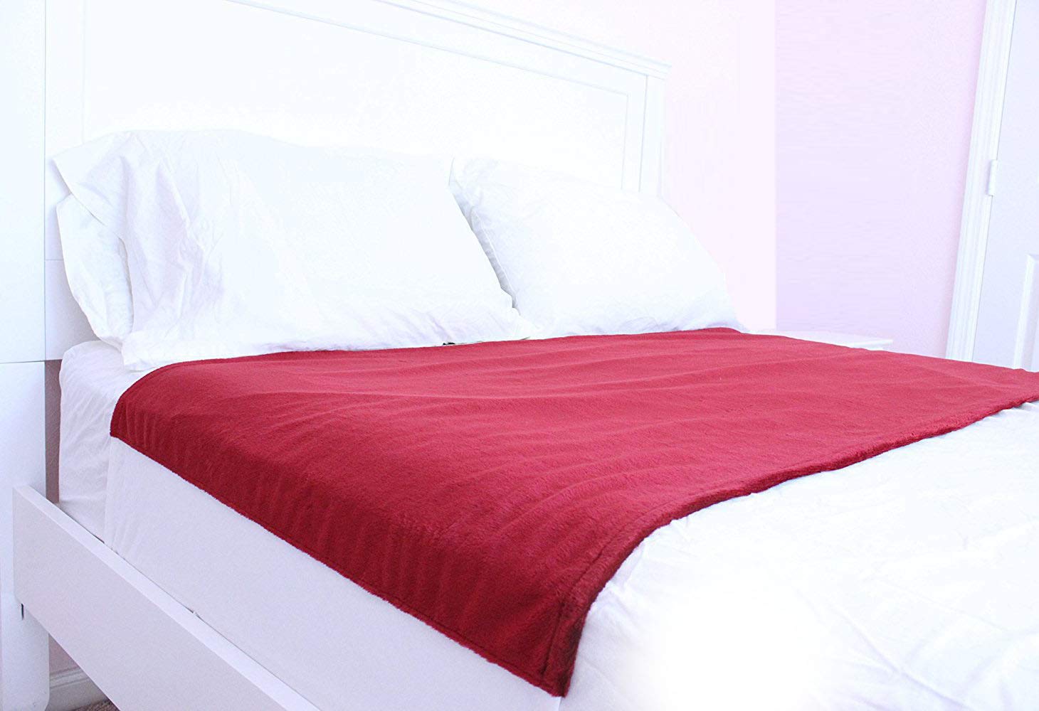 Cycleliners - Waterproof Leakproof and Reusable Period Bed Sheets Protector (Full/Queen Burgundy)