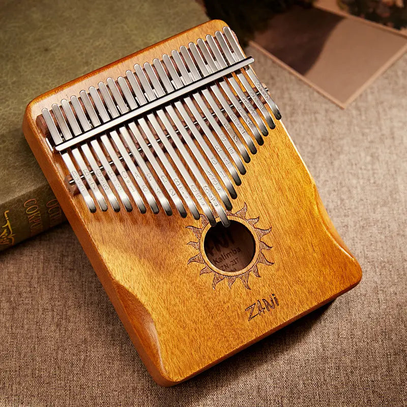 21-Note Kalimba Thumb Piano For Beginner Musicians