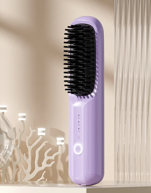 Cargar imagen en el visor de la galería, Ceramic Heat Hair Straightening Comb

