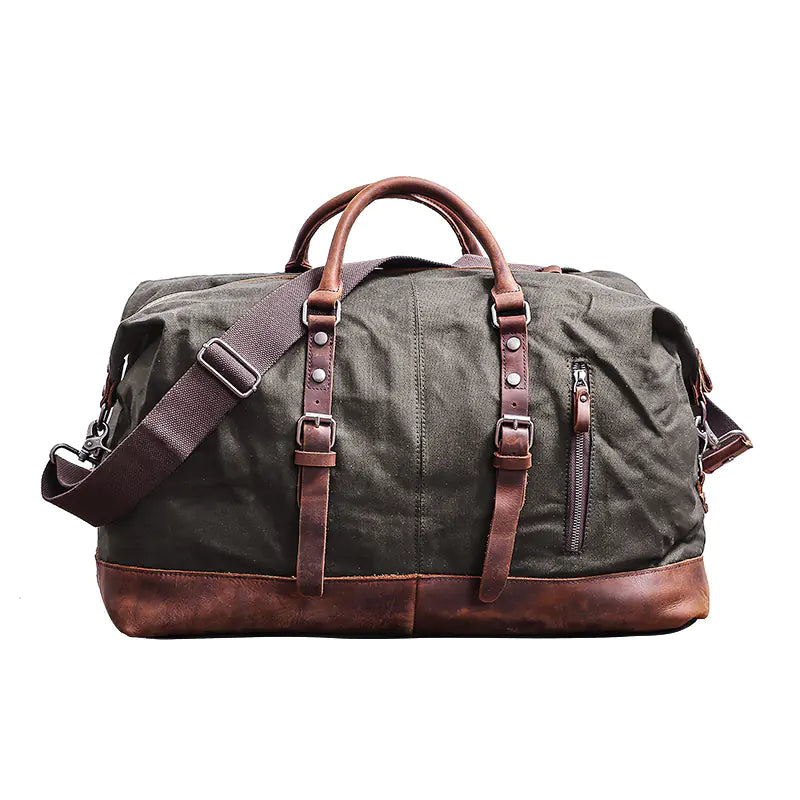 Large Waterproof Canvas Travel Bag for Men