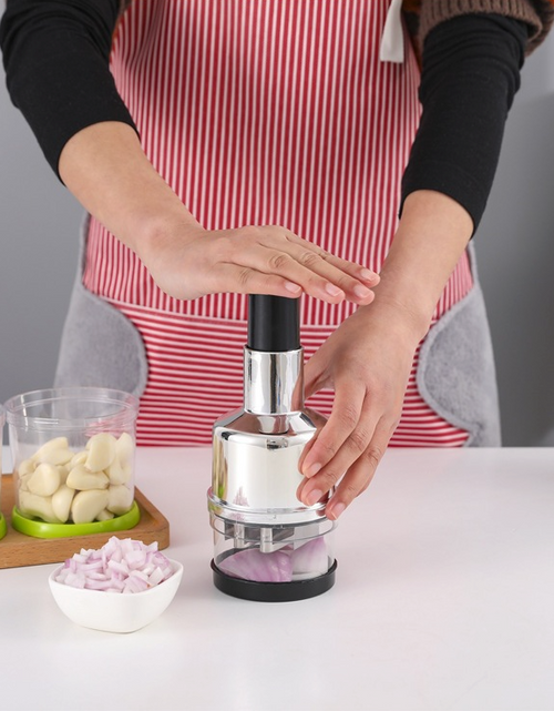 Load image into Gallery viewer, Vegetable Fruit Salad Onion Garlic Food Hand Chopper Cutter Slicer Peeler Dicer
