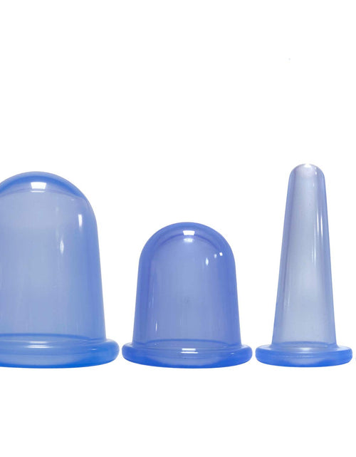 Load image into Gallery viewer, Silicone Massage Cups Massage Cupping Therapy Sets (4 Piece Set)

