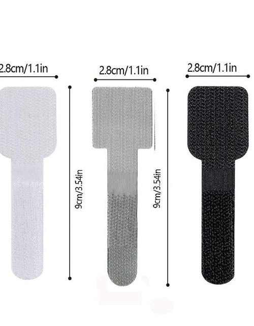 Load image into Gallery viewer, Summer Self Adhesive Cable Management Ties, 10Pcs Cable Organizing Straps, Electric Wire Velcro for Home Office, Bedroom Accessories, Desk Accessories, Office Accessories, Dorm Essentials
