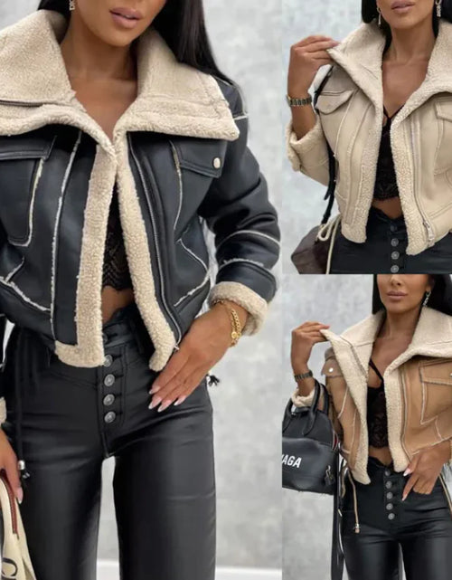 Load image into Gallery viewer, Motorcycle Jacket Top
