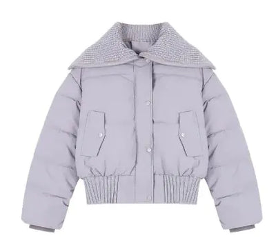 Veste à revers d'hiver