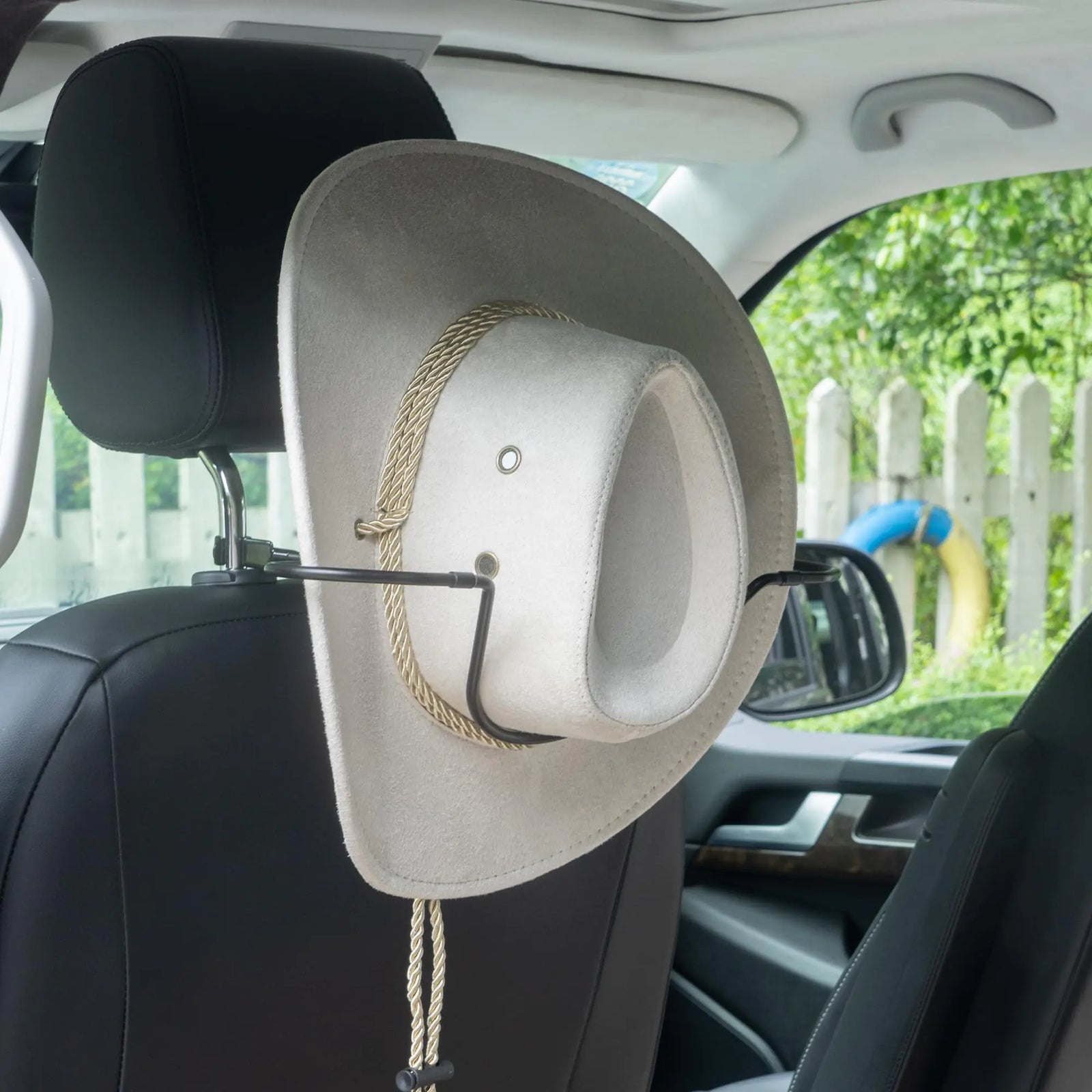 Yuoyar Soporte para Sombrero de Vaquero para Camioneta SUV Coche - Soporte para Sombrero de Coche para Camioneta para Mantener la Forma del Sombrero - Accesorios de Camioneta para Sombrero de Vaquero