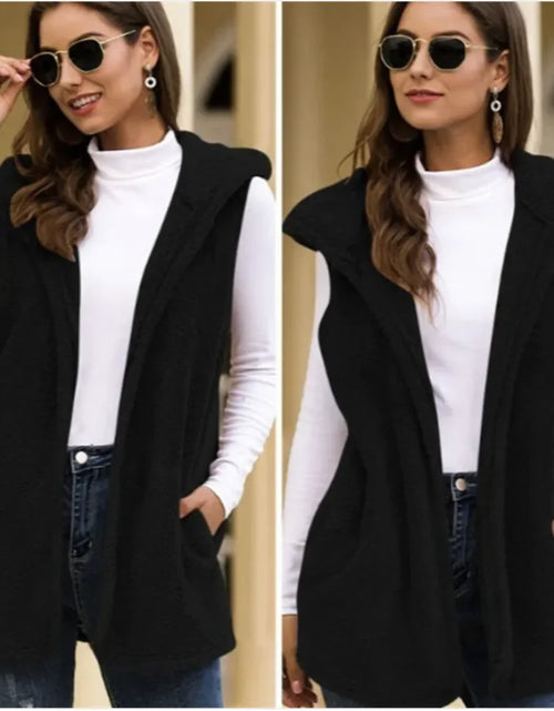 Load image into Gallery viewer, Stylish Pocket Blouse Vest Jacket
