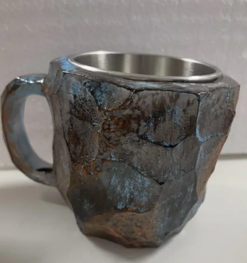 Load image into Gallery viewer, 400ml Resin Mineral Crystal Coffee Mugs
