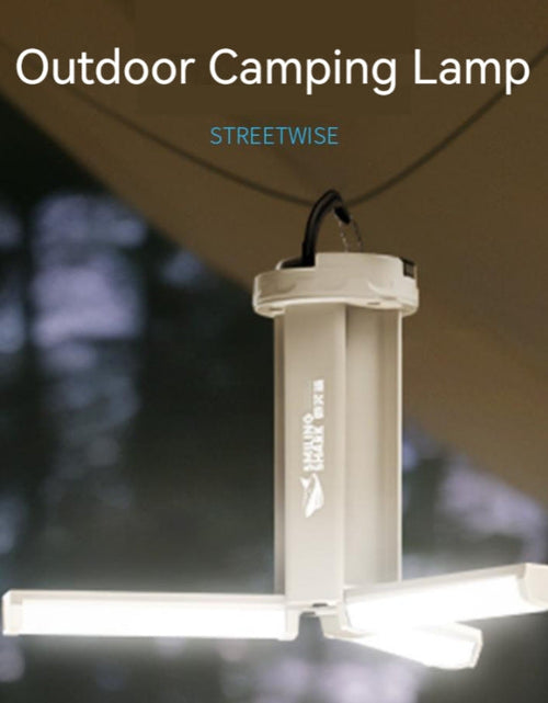 Load image into Gallery viewer, Rechargeable LED Camping Light with Multiple Lighting Modes and Battery Indicator
