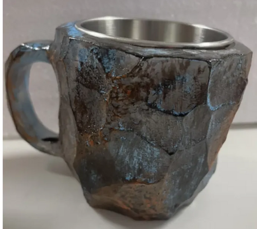 Load image into Gallery viewer, 400ml Resin Mineral Crystal Coffee Mugs
