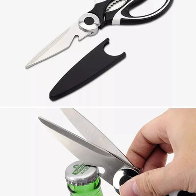 Heavy-Duty Stainless Steel Kitchen Scissors