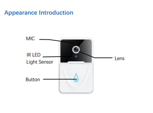 Load image into Gallery viewer, Wireless Security WiFi Smart Doorbell Intercom Video Camera Bell Chime Door Ring
