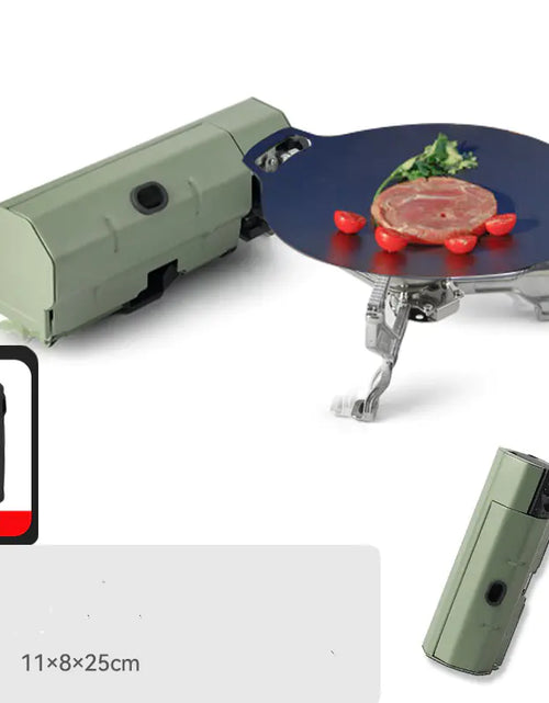 Load image into Gallery viewer, Camping Gas Stove Portable Folding Cassette Stove Outdoor Hiking BBQ Travel Cooking Grill Cooker Gas Burner Food Heating Tool Kitchen Gadgets
