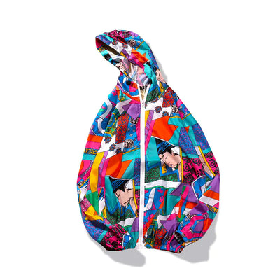 Ukiyoe Inspired Streetwear Jacket