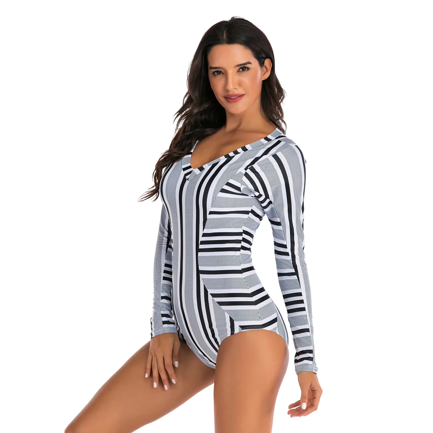 Long Sleeve Surf Suit, Women's Sunscreen Swimwear