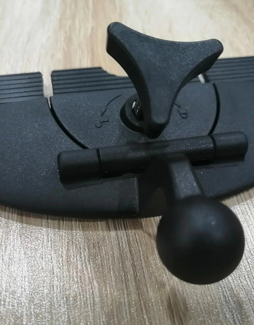 Cargar imagen en el visor de la galería, INSTR Reemplazo Soporte para teléfono con reproductor de CD Rótula resistente de 17.2 mm Fuerte soporte para ranura de CD con almohadillas de silicona Compatible con soporte para teléfono de coche, soporte GPS, soporte magnético, etc. Negro
