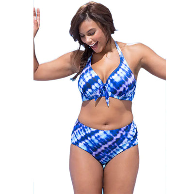 Plus Size 4XL Women's Split Swimwear