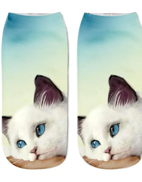 Load image into Gallery viewer, Cat Print Socks - Unique Design Socks
