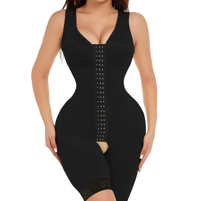 Plus Size Women's Full Body Shapewear with Abdominal Control