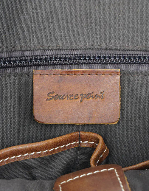 Load image into Gallery viewer, Vintage Leather Messenger Bag for Men
