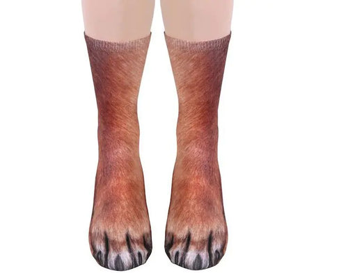 Load image into Gallery viewer, 3D Printed Animal Hoof Socks (Animal Socks)

