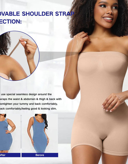 Cargar imagen en el visor de la galería, Body moldeador para mujer personalizado con tirantes desmontables
