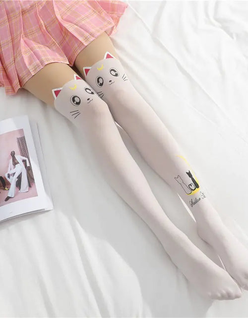 Charger l'image dans la visionneuse de galerie, Collants et bas en patchwork imprimé
