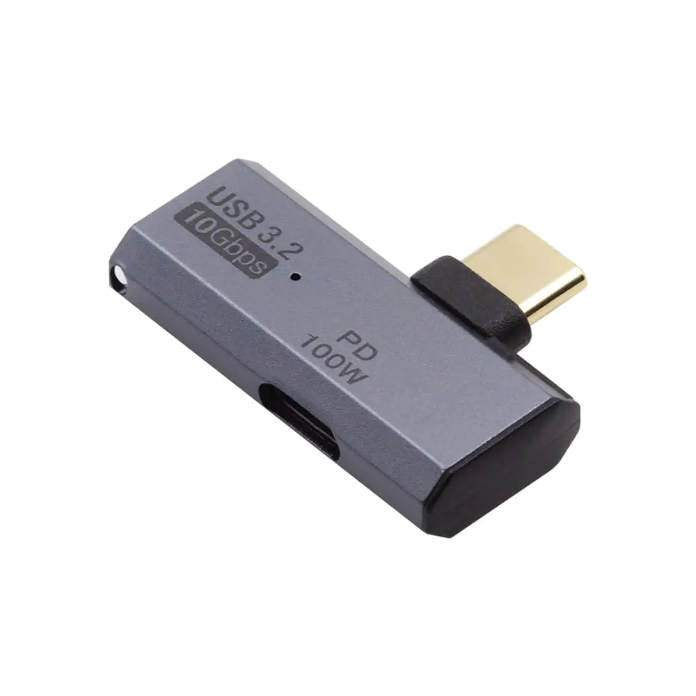 xiwai USB-C Splitter 1 in 2 Out Charger Connector Type-C Female USB3.0 10Gbps Data OTG & 100W PD Power Adapter for Laptop Tablet Phone
