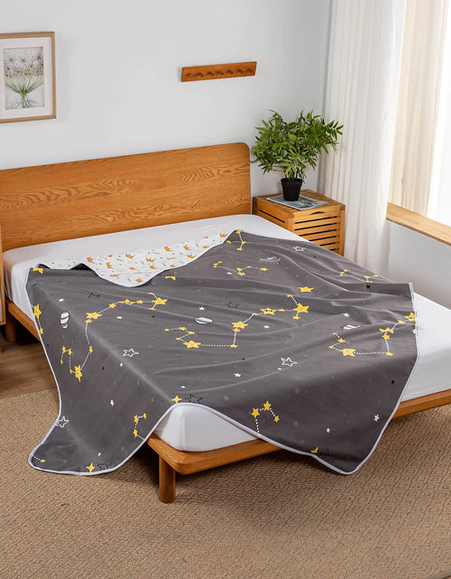 Cargar imagen en el visor de la galería, WenBags Empapadores para incontinencia lavables 40*60 cm, protectores de colchón grandes impermeables reutilizables. Empapadores para adultos mayores, mascotas o niños con protección para mojar la cama Hospital (Poliéster)

