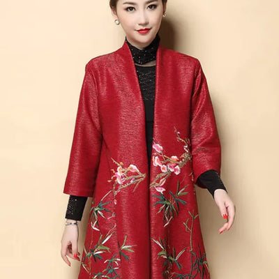 Cardigan brodé